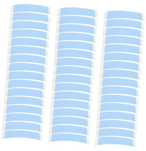FRCOLOR 48pcs Wig Tape Lace Front Support Adhesive Strips Wig Glue Double Sided Hair Extension Tape for Lace Application