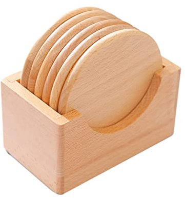 MAGICLULU Ensemble De 6 Gobelets Et Dessous De Verre pour Table Accessoire pour La Maison