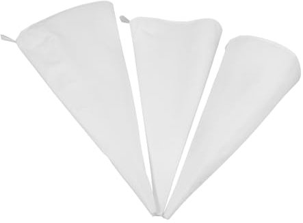 Ciieeo 3piezas Mangas Pasteleras Algodón Bolsa Manga Pastelera Herramientas Repostería