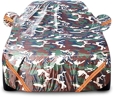 Autoabdeckung Für 𝐅iat 500 L,Vollgarage Für Den Außenbereich, Wasserdicht, Kratzfest, Staubdicht, UV-beständig, Mit Aufbewahrungstasche