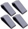 Hsrag 4 Pcs Universal Computer Laptop Keyboard Stands, Keyboard Riser for Desk Anti-Slip Silicone Tilting Wedge Feet Stable Kickstand