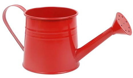 Regadera pequeña – Regadera de 1 litro para exteriores con boquilla larga | Jarrón de metal, cubo de arreglo floral para alféizar de ventana, estantería