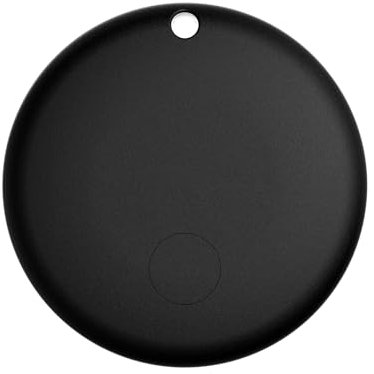 BuLuHAHA Key Finder 4er Pack, Bluetooth Tracker arbeitet mit Apple Wo ist? (nur iOS), austauschbare Batterie, wasserdicht, Schlüsselfinder für Schlüssel, Taschen, Gepäck & Haustiere.(Schwarz, 4 Pack)