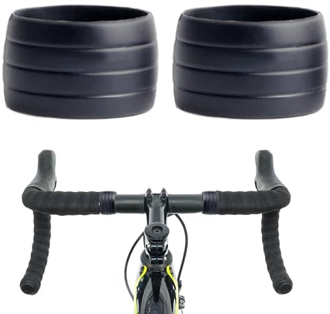Dopsyesn Lenkerband Befestigungsring | Rutschfeste Lenkerband Ring Griffsicherung | Dekoratives Fixierhülsen-Set Vielseitig Für Fahrrad Stadtpendeln Radfahren