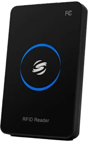 Flaroey Ultra High Frequency UHF Reader Writer for ISO18000-6C EPC GEN2 with SDK Development USB 902-928MHz Desktop Reader