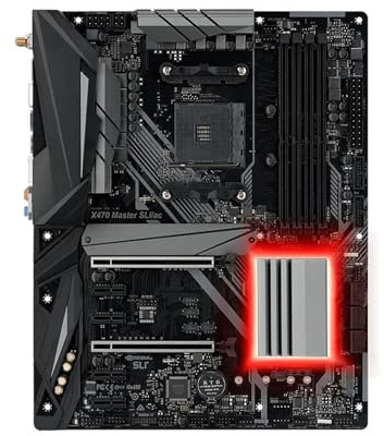 desktop motherboard Fit For ASRock X470 MASTER SLI/AC Motherboard Support 1600 2700X 1700X 5600X 5700X3D 5800X3D 5800X CPU 4xDDR4 M.2 AMD ATX Mainboard