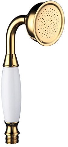 Skybath Pommeau de douche traditionnel de style victorien en laiton Finition dorée