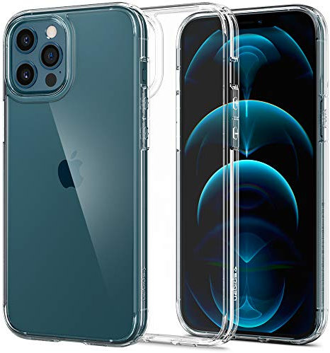 Spigen Ultra Hybrid Case Compatible with iPhone 12 Pro Max - Crystal Clear