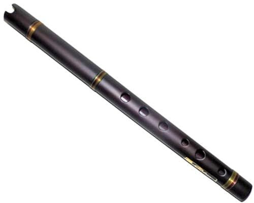 Dark Bamboo Quena Tuned Sol G 440 - From Peru Case Included, Tuned Quena, Bamboo Quena, Quena G (Sol)