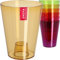 KADAX Flowerpot, Slim Orchid Pot, semplice fioriera, secchio di fiori per orchidea, erba da ragazzo, margherita, roba per cucina e soggiorno (⌀ 12 cm, rotondo, miele)
