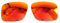 POLARLENS Lentes de repuesto polarizadas para Oakley Holbrook XL - Compatibles con gafas de sol Oakley Holbrook XL (rojo fuego)