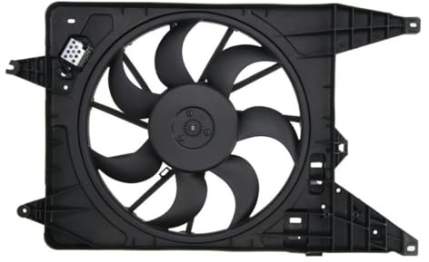 THERMOTEC D8R019TT Kühlerlüfter Lüfter Motorkühlung mit Kühlerlüfterrahmen (Zarge) Kompatibel mit DACIA SANDERO 214814342R