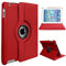 PROTech Étui de protection intelligent avec support pivotant à 360° pour Apple iPad Air (1ère génération) 2013 A1474 A1475 A1476 Rouge