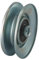 Greenstar Pulegge a gola a V 32247, su cuscinetto, per montaggio su Ayp Roper, Husqvarna, Jonsered e Partner, Ext. Ø 63,5 mm, Int. Ø 8,1 mm