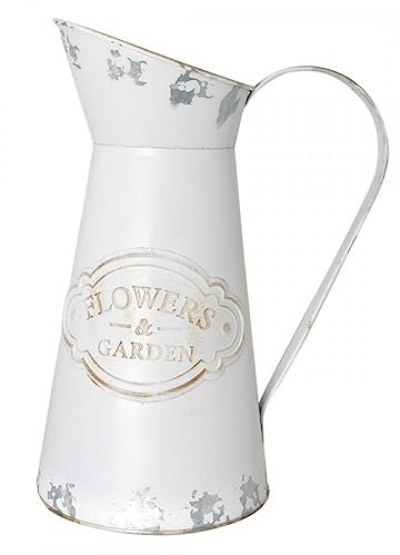 Hogar y Mas MACETERO Jarra Deco Vintage Flower