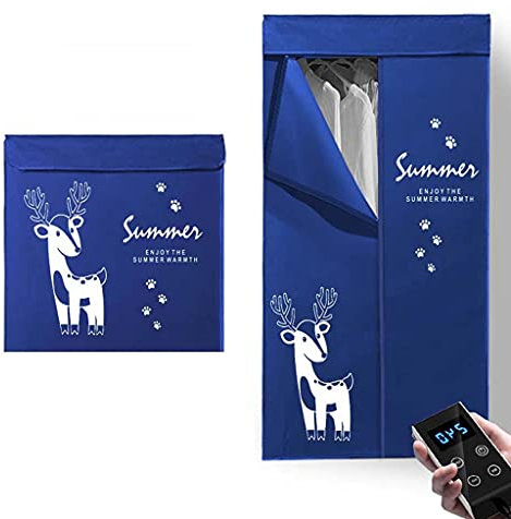 TJH Sèche-Linge électrique Domestique Mural 1600W Grande capacité 15kg en Acier Inoxydable Double Couche à économie d'énergie à l'intérieur, Lavage Humide, Armoire de séchage à l'air Chaud