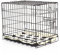 Cozy Pet Dog Cage 24 Black Inc Vet Bed ABS Tray Folding 61cm Puppy Crate Cat Carrier Dog Crate DCP24B + VB24C