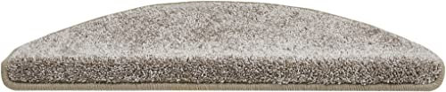 Misento Stufenmatte Parla 15er Set zum Schutz für Treppen - Rutschhemmende Glatte 28 x 65 cm Taupe, 289430