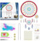 SusggO Diamond Painting Handtuchhalter, Diamantmalerei-Set, komplettes Zubehör-Set, 5D-Zahlen, Kreuzstich, Basteln, Dekoration für Zuhause, Wand (Mandala)