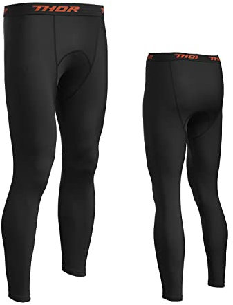 Thor Comp lange Protektorenhose Enduro MX DH Protector Short schwarz M