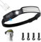 flintronic Stirnlampe LED Wiederaufladbar Intelligenter Sensor COB Kopflampe 600 Lumen 230 ° Beleuchtung leichte Stirnlampe 5 Lichtmodi für Angeln, Camping, Joggen Laufen