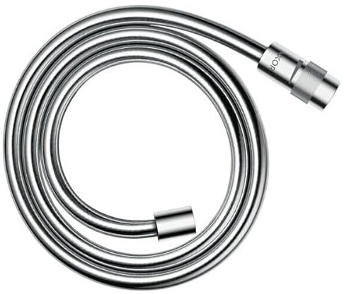 hansgrohe AXOR Brauseschlauch 1,25 m mit Volumenkontrolle, 28127800, Farbe: Edelstahl Optic