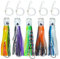 Schleppköder, Salzwasser, 1,5 x 22,9 cm, Offshore-Angelköder für Thunfisch, Marlin, Mahi, Wahoo, Tiefsee-Angelköder, Rigged Squid Rock Vorfachhaken
