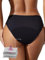 Aiseyi Bas de bikini menstruel, pour les femmes et les filles à flux léger, à 4 couches, anti-fuite, noir, culotte, maillot de bain, pour la natation, S, S