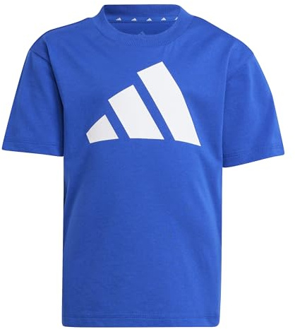 adidas Unisex Kids Essentials Big Logo T-Shirt, Team Royal Blue/White, 4-5 Years