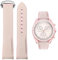 Bracelets pour Montre Omega x Swatch MoonSwatch,Courbe Sans Soudure,Bracelet de Rechange Silicone Caoutchouc 20mm boucle déployante Bracelets de Remplacement pour Homme Femme