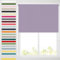 Barnes Blinds - Blackout Roller Blinds for Windows, Custom Cut to Size - Black Out Thermal Fabric Durable Fittings Easy Fit - Roller Blind (Lilac 183cm)