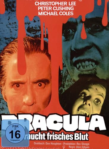 Dracula braucht frisches Blut - Mediabook - Cover A - Limited Edition - Hammer Film-Edition Nr. 42