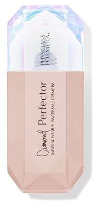 Physicians Formula Mineral Wear Diamond Perfector BB Cream, Getönte Feuchtigkeitscreme mit Diamantextrakt und Vitamin E, Leichte Deckkraft, Leuchtendes Finish, Light to Medium