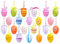 Quzyllic 24 Stück Ostereier Zum Aufhängen,Buntes Ostereier Plastik,Easter Egg,Ostereier Pastell,Ostereier Zum Aufhängen Draussen,Ostern Deko mit Tollen Oster-Motiven,Schule,Büro,Party,Osterdekoration