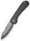 CIVIVI Elementum Slip Joint Folding Pocket Knife 7.52 CM Damascus Blade Twill Carbon Fiber Handle, Outdoor EDC Knife C18062AJ-DS1