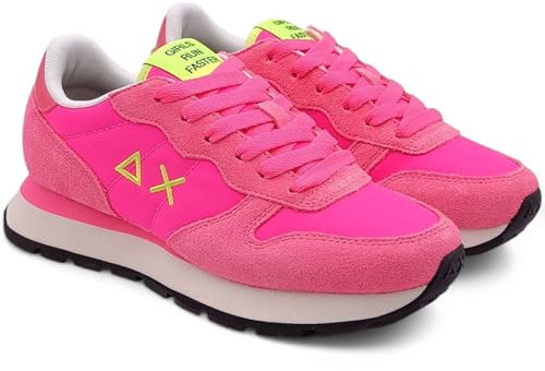 SUN68 Sneaker Ally Solid Nylon Fuxia Fluo DS25SU03 Z35201 39
