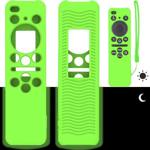 Fernbedienung Hülle für Samsung BN59-01432A / BN59-01432J / TM2360e,rutschfeste Silikon Schutzhülle,leuchtet im Dunkeln,Fernbedienung Abdeckung für TV Zubehör
