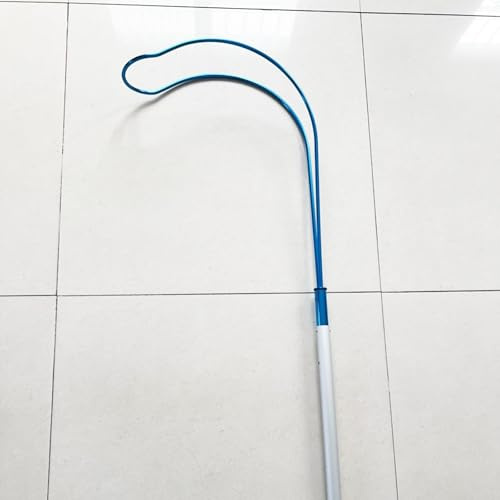 WHIPIN Rettungsstange, Pool-Rettungshaken mit Aluminium-Teleskopstangen, Rettungsausrüstung für Rettungsschwimmbäder, für Spielplätze, Wasserparks, Schwimmbäder(5m/16.4ft)