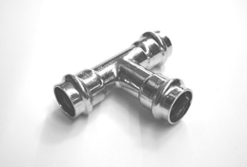C-Stahl Pressfitting T-Stück 18 x 18 x 18 mm