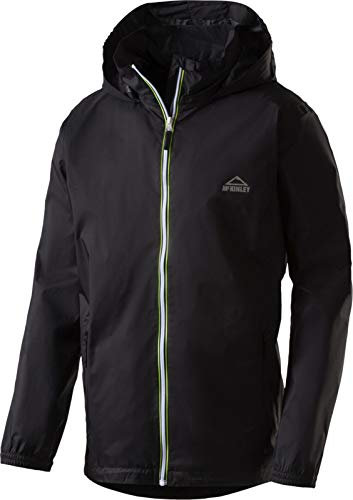 McKINLEY Veste de Pluie Kereol III Homme, Black, FR : M (Taille Fabricant : M)