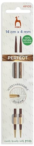 Pony Perfect Circular Interchangeable Knitting Pins - 14Cm x 4.00mm