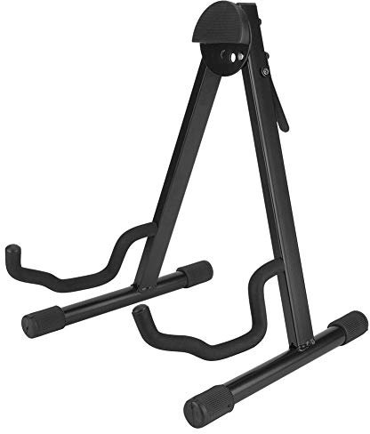 Celloständer aus Stahl, universeller A-Rahmenständer, tragbarer Gitarrenständer, Halter mit Schaumstoff-Pad, Musikinstrument-Zubehör für Display-Performance, 35,6 x 30,5 x 39,9 cm