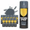 BESCH Pintura Spray 400ml para Metal/Madera/Plástico (Gris Oscuro, 400 ml (Paquete de 12)