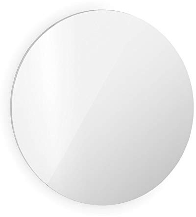Klarstein Marvel Mirror Infrarotheizung Elektroheizung Heizstrahler, Spiegeloberfläche, 60 x 70 cm, 360 Watt, Wandinstallation, automatische Abschaltfunktion, gehärtetes Sicherheitsglas (Silber 80cm)