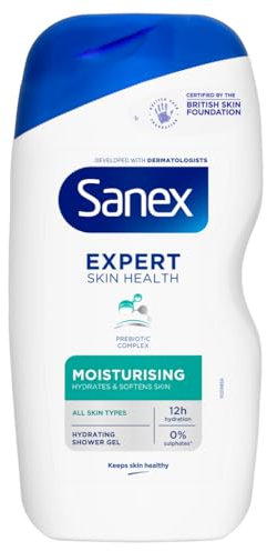 Sanex Moisturising Shower Gel, 450ml