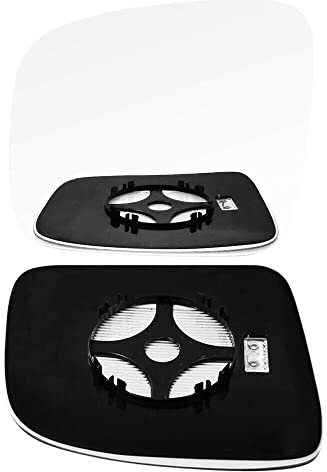 Spiegelglas Ersatzspiegelglas Außenspiegel Links Sphärisch Konvex Beheizbar Elektrisch passend für VW Caddy III 2003-2009