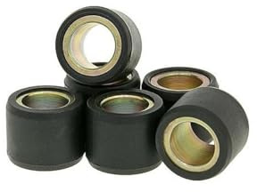 2EXTREME, galets Vario 17x13,5mm 7,40g compatible avec Peugeot Speedfight 1 | 6 rouleaux de variateur; universels, pour scooter, cyclomoteur, mobylette; aussi compatible avec MBK Nitro 50 Naked 2T LC 13-