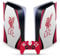 Head Case Designs Officially Licensed Liverpool Football Club Side Details Art Vinyl Faceplate Gaming Skin Decal Compatible With Sony PlayStation 5 PS5 Digital Edition Console and DualSense Controller