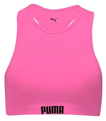Puma High NCK T Maillot de Bain, Rose, M Femme