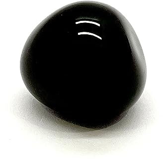 arana's - Piedras naturales curativas energeticas - Obsidiana jaspe rojo aventurina verde cuarzo rosa blanco amatista amazonita lapislazuli - Cristales para curacion reiki meditacion (Obsidiana)